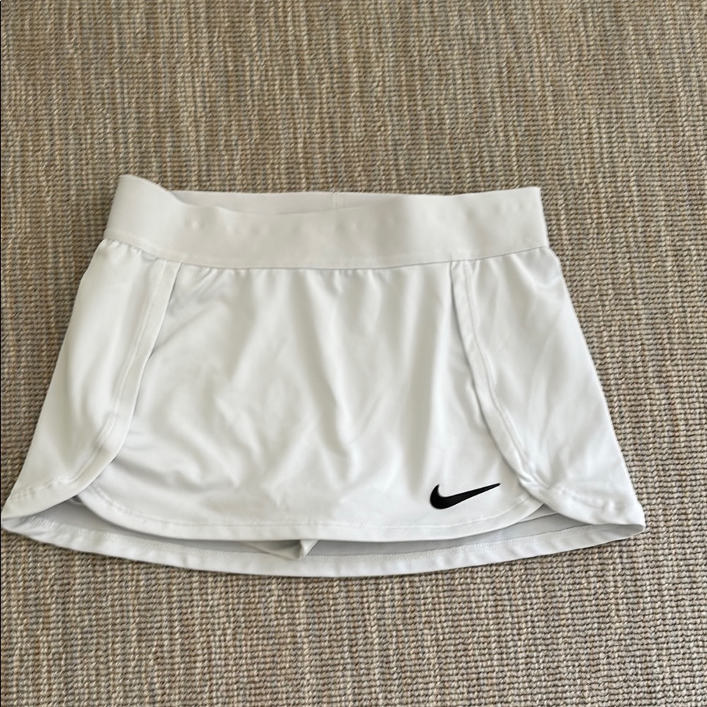 Nike Girls White Tennis Skirt